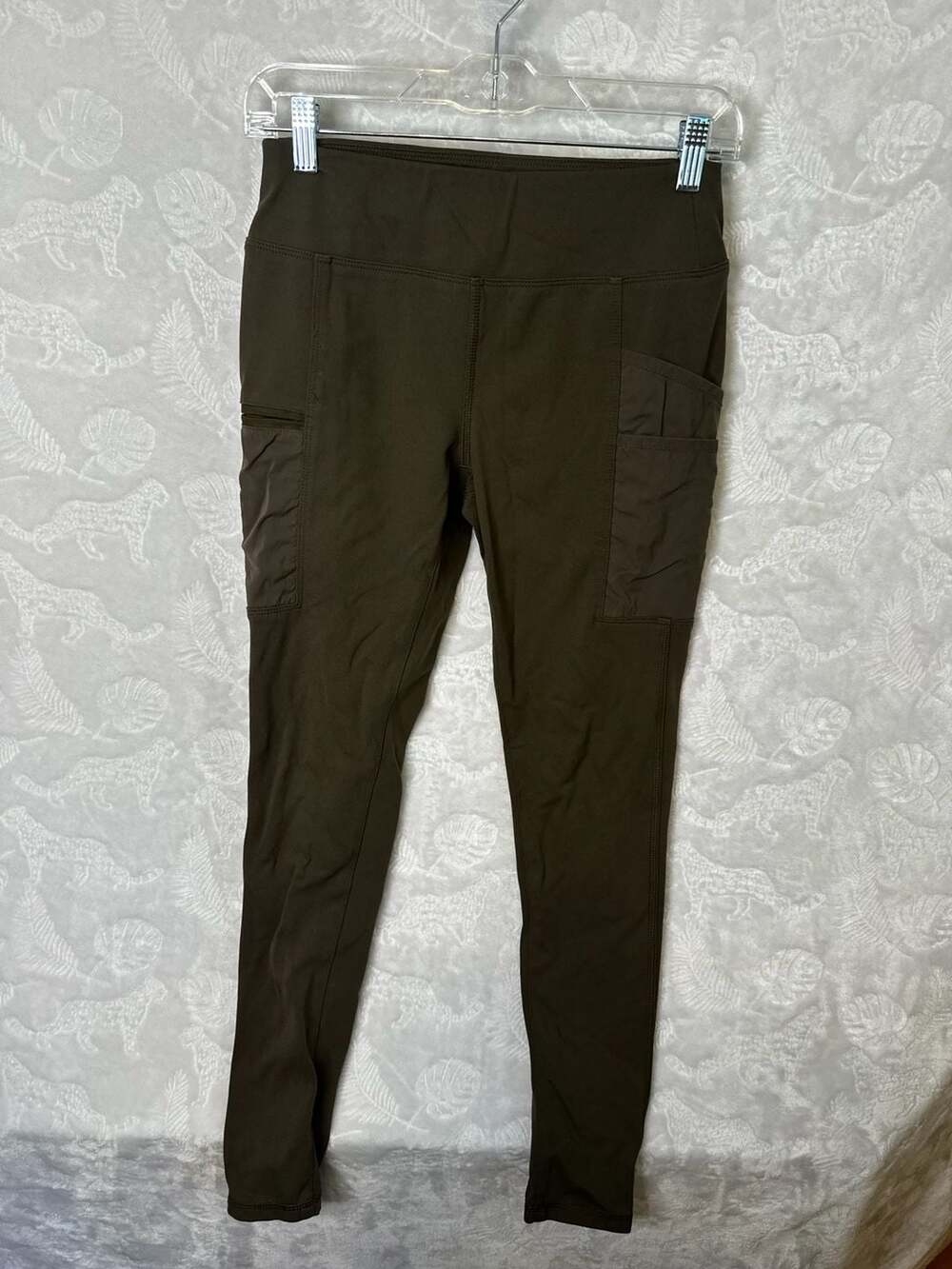 Carhartt Women's Fitted Force Utility Leggings Olive Green Size XS